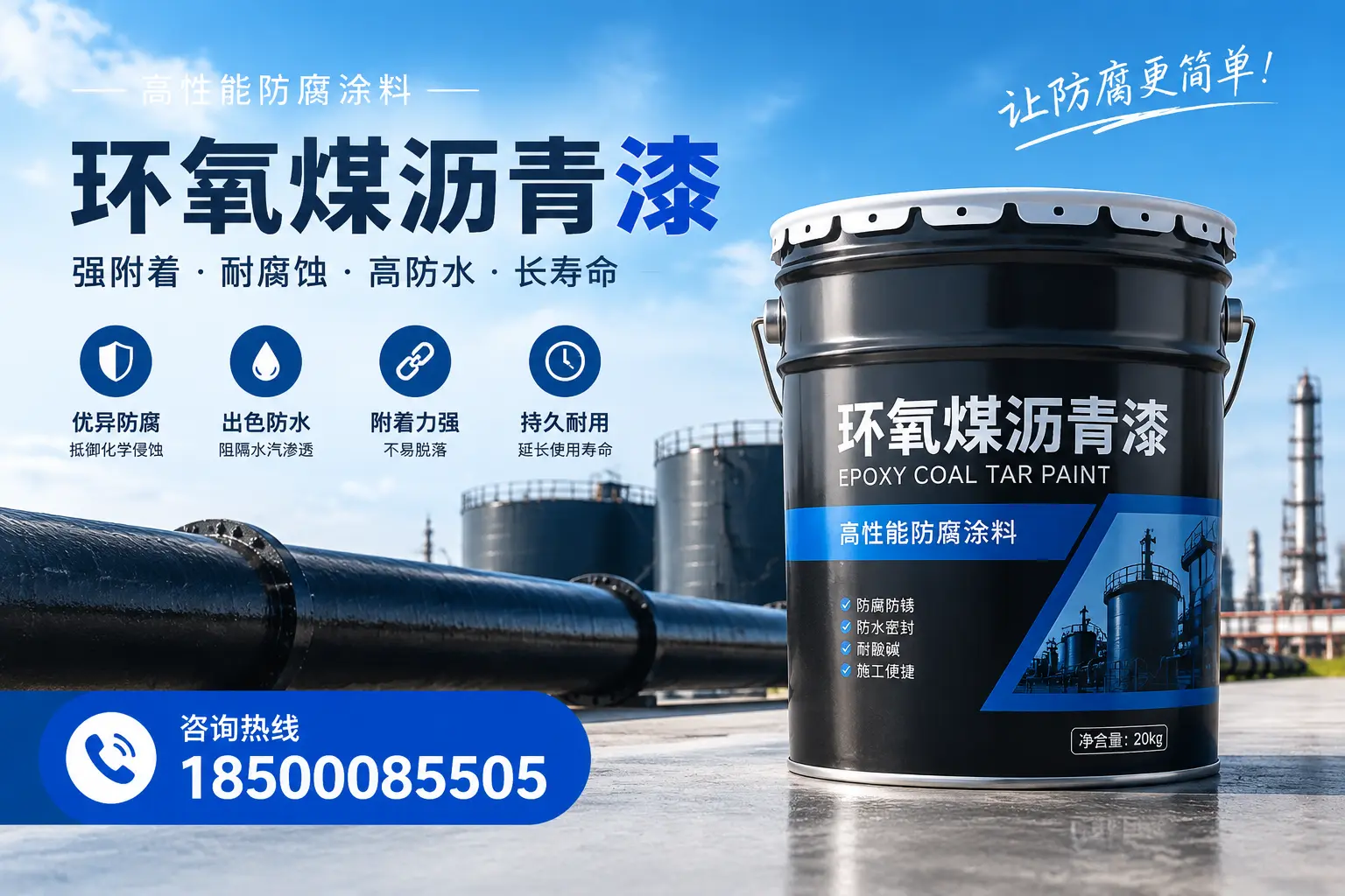 如何选择合适的环氧煤沥青漆?日喀则用户必看技巧